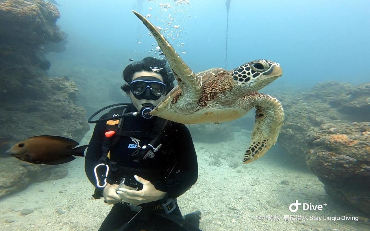 Stay Liuqiu Diving Hostel остров Ламай Екстериор снимка